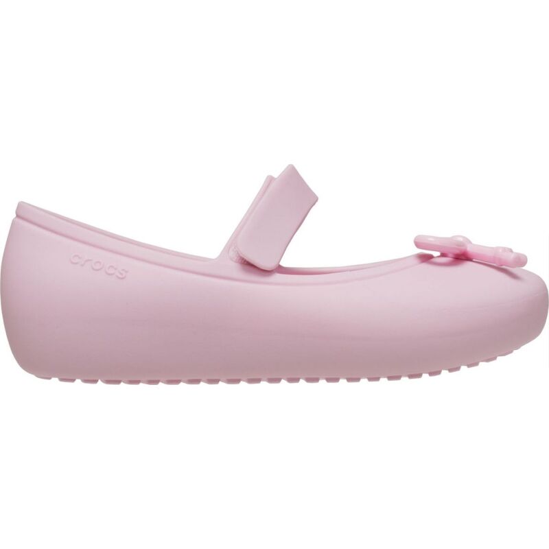 Crocs™ Brooklyn Bow Mary Jane Flat Ballerina Pink