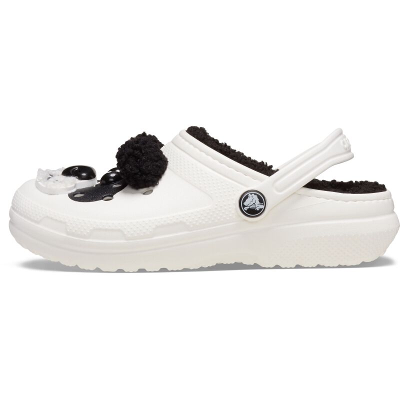 Crocs™ Classic Lined Iam Panda Bear Clog Toddlers' Chalk/Black