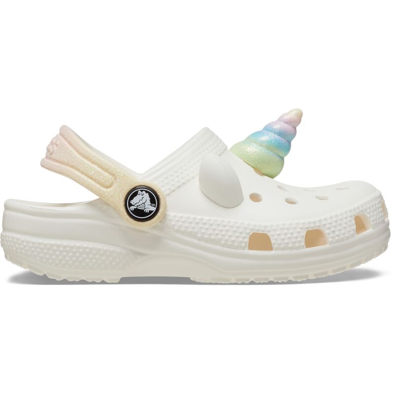 Crocs™ Classic I AM Rainbow Unicorn Clog Toddlers' Chalk