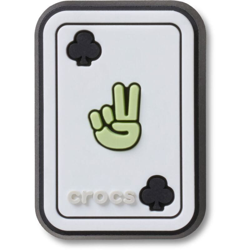 Crocs™ Jibbitz Peace Club Card 