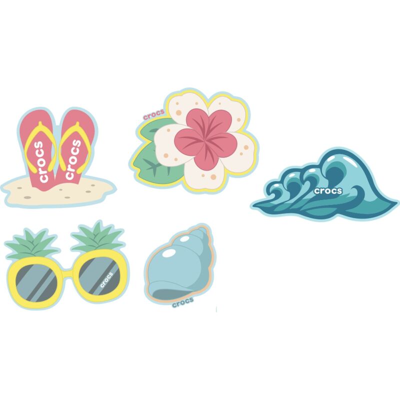 Crocs™ Crocs Jibbitz Beach Time 5 Pack 198445376986 