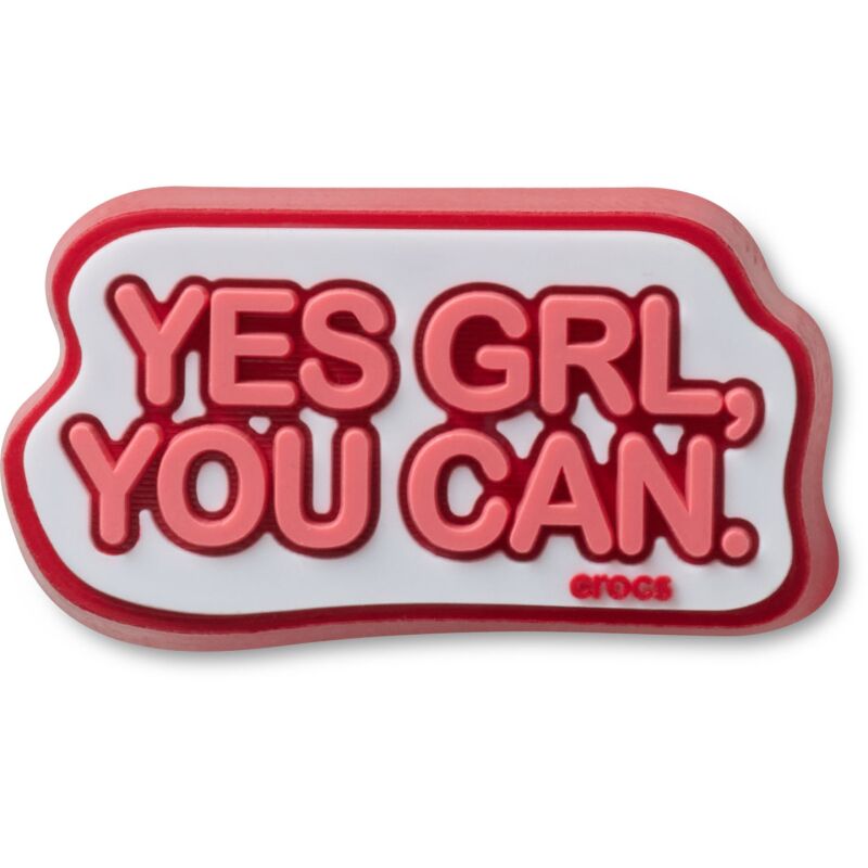 Crocs™ Jibbitz Yes Girl You Can 