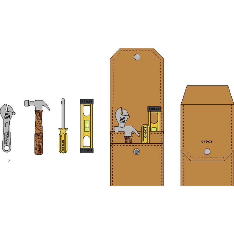 Crocs™ Crocs Jibbitz Tool Kit 5 Pack 198445377341 