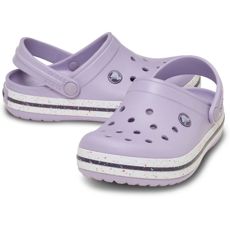 Crocs™ Crocband Speckled Band Clog Kid's 211645 Lavender