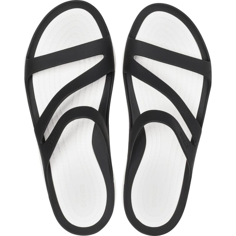 Crocs™ Women's Swiftwater Sandal Black/White
