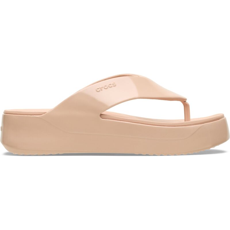 Crocs™ Getaway Platform Patent Flip Pink Caramel