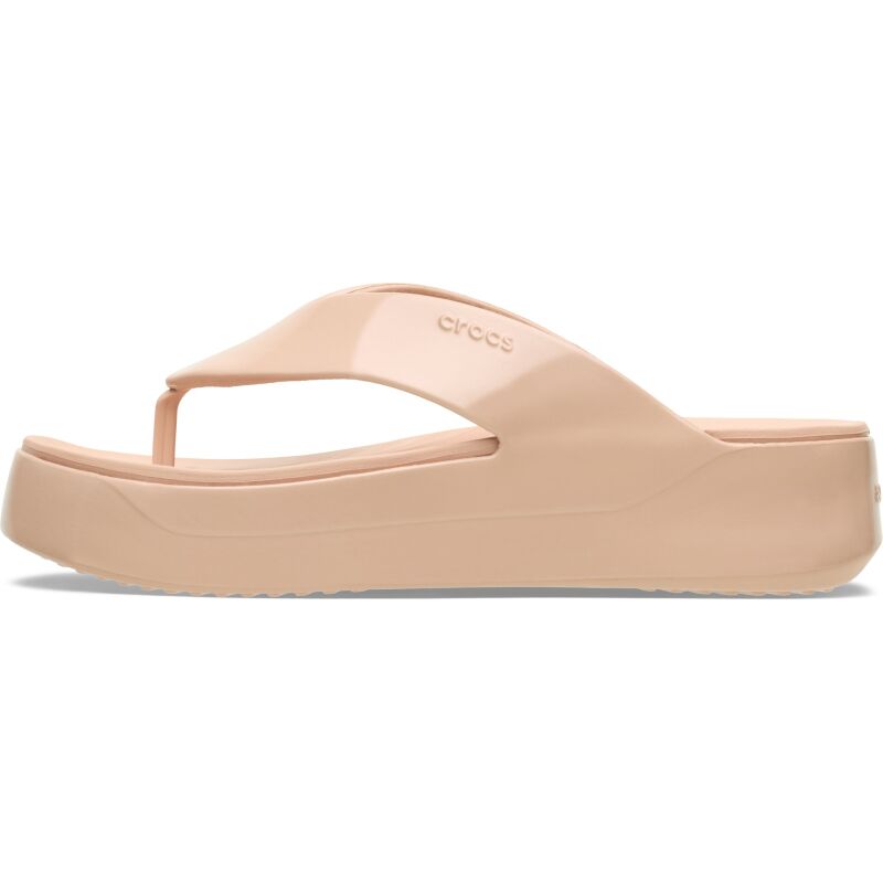Crocs™ Getaway Platform Patent Flip Pink Caramel