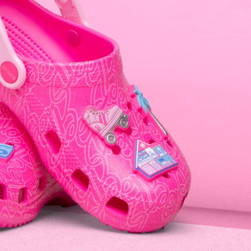 Crocs™ Mattel Pink Barbie Classic Clog Kid's Multi