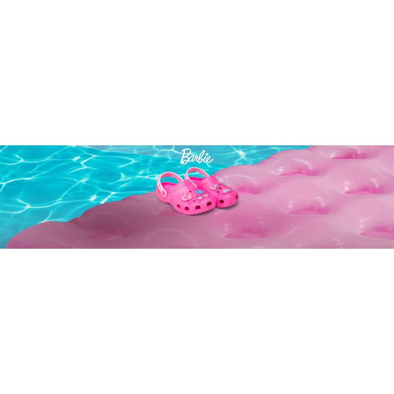 Crocs™ Mattel Pink Barbie Classic Clog Kids' Multi