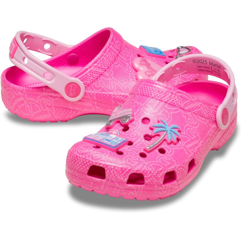 Crocs™ Mattel Pink Barbie Classic Clog Kid's Multi