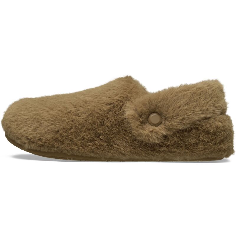 Crocs™ Classic Cozzzy Luxe Slipper Sepia