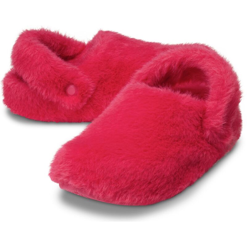 Crocs™ Classic Cozzzy Luxe Slipper Digital Raspberry