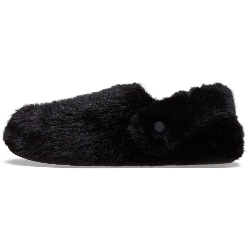 Crocs™ Classic Cozzzy Luxe Slipper Black