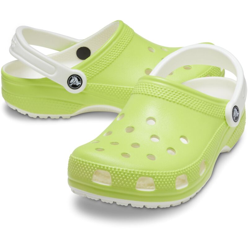 Crocs™ Classic Glow in the Dark Clog Kid's 209158 Limeade
