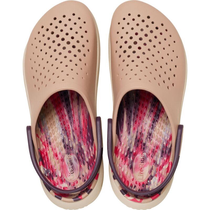 Crocs™ InMotion Marbled Clog Pink Caramel