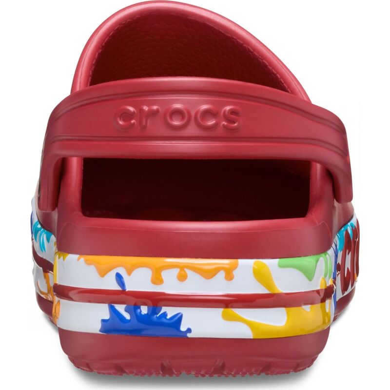Crocs™ Bayaband Paint Splash Clog Kid's 211682 Pepper