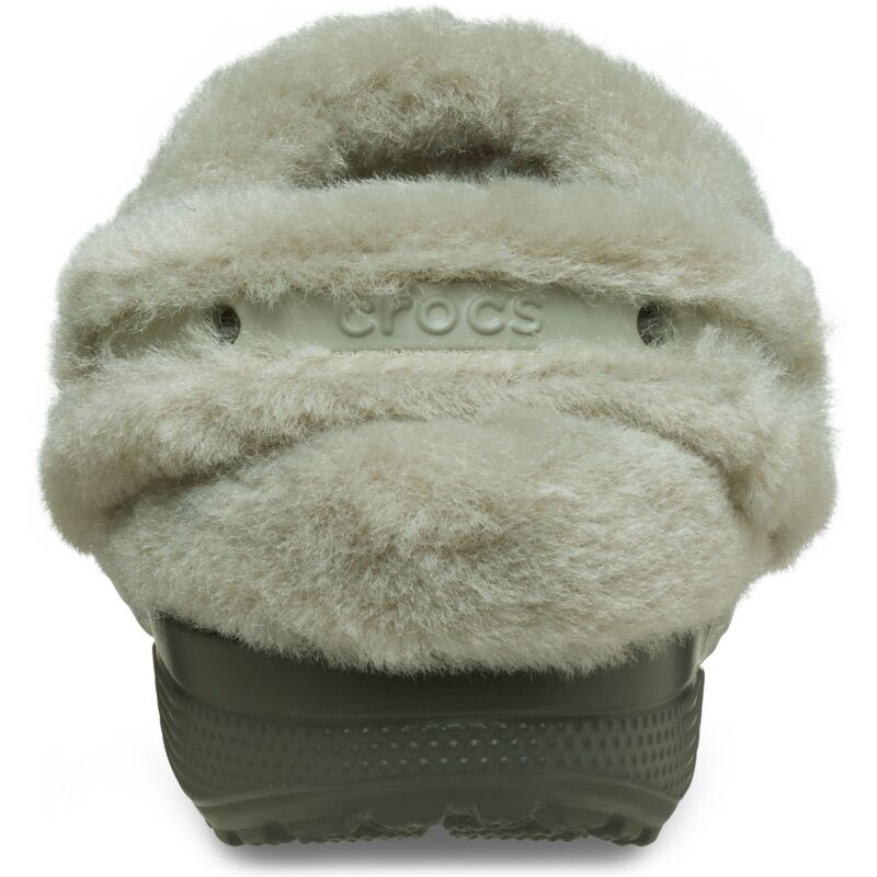Crocs™ Classic Unfurgettable Vegan Suede Clog Galactic Grey