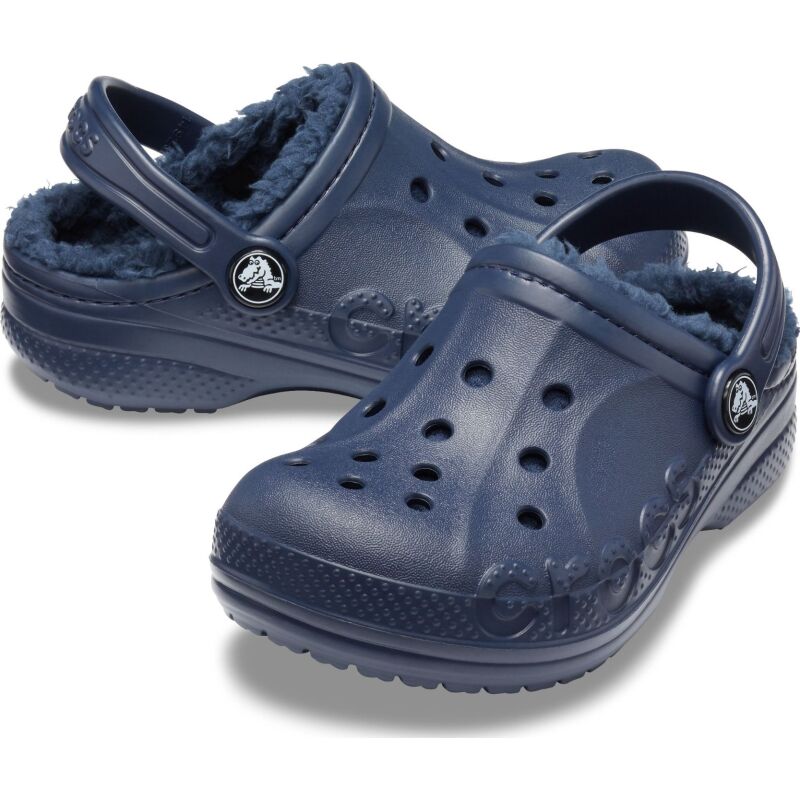 Crocs™ Baya Lined Clog Kid's Navy/Navy