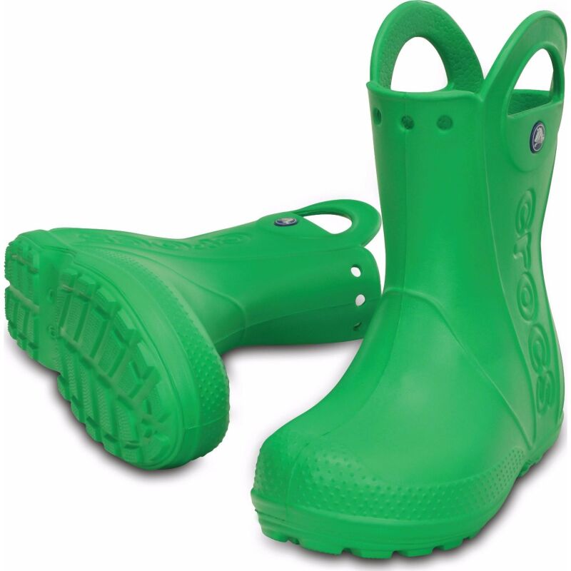Crocs™ Kids' Handle It Rain Boot Grass Green