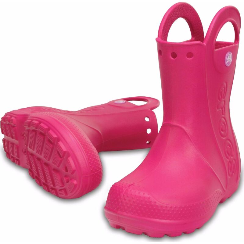 Crocs™ Kids' Handle It Rain Boot Candy Pink