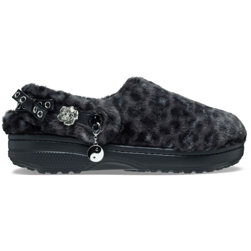 Crocs™ Classic Unfurgettable Leopard Clog Black/Leopard