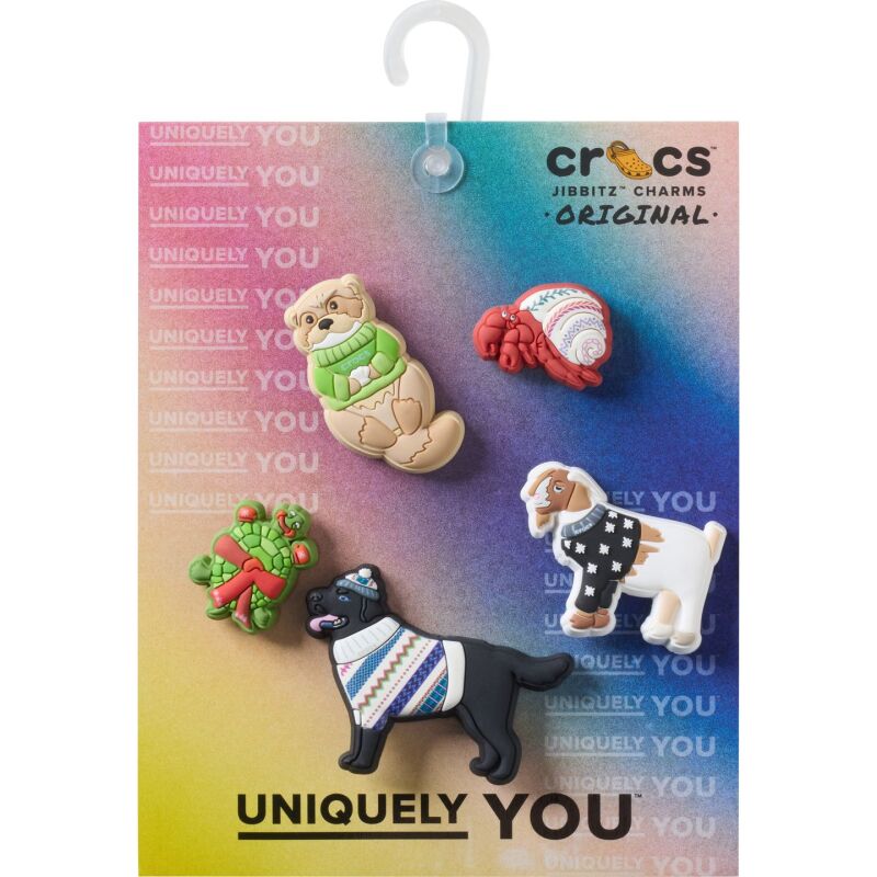 Crocs™ Jibbitz Festive Dressed Animals 5 Pack 