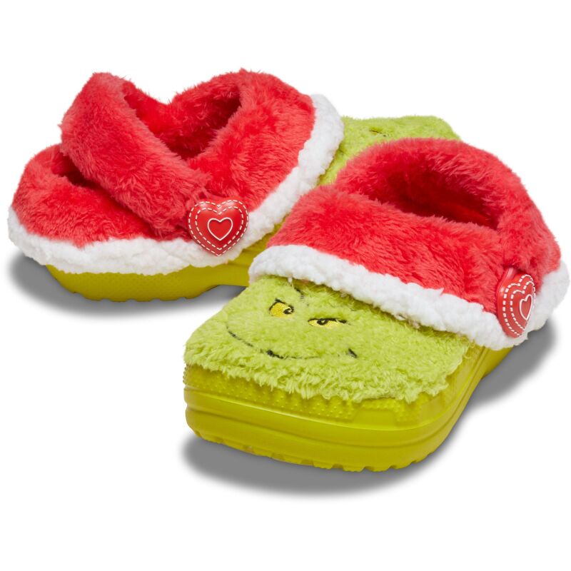 Crocs™ The Grinch Classic Lined Clog Kid's Multi