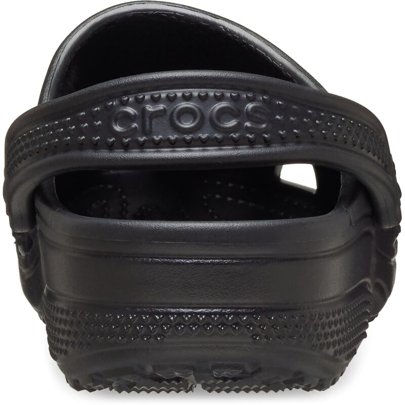 Crocs™ Classic Hearts Cut Out Clog Black