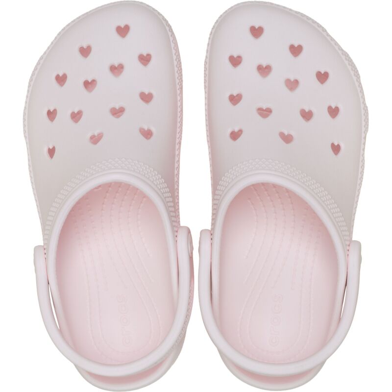 Crocs™ Classic Hearts Cut Out Clog Bubble Ice