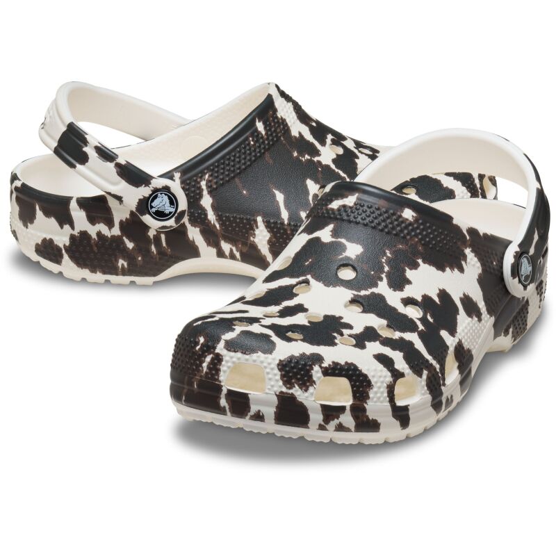 Crocs™ Classic Pop Animal Clog Chalk/Multi