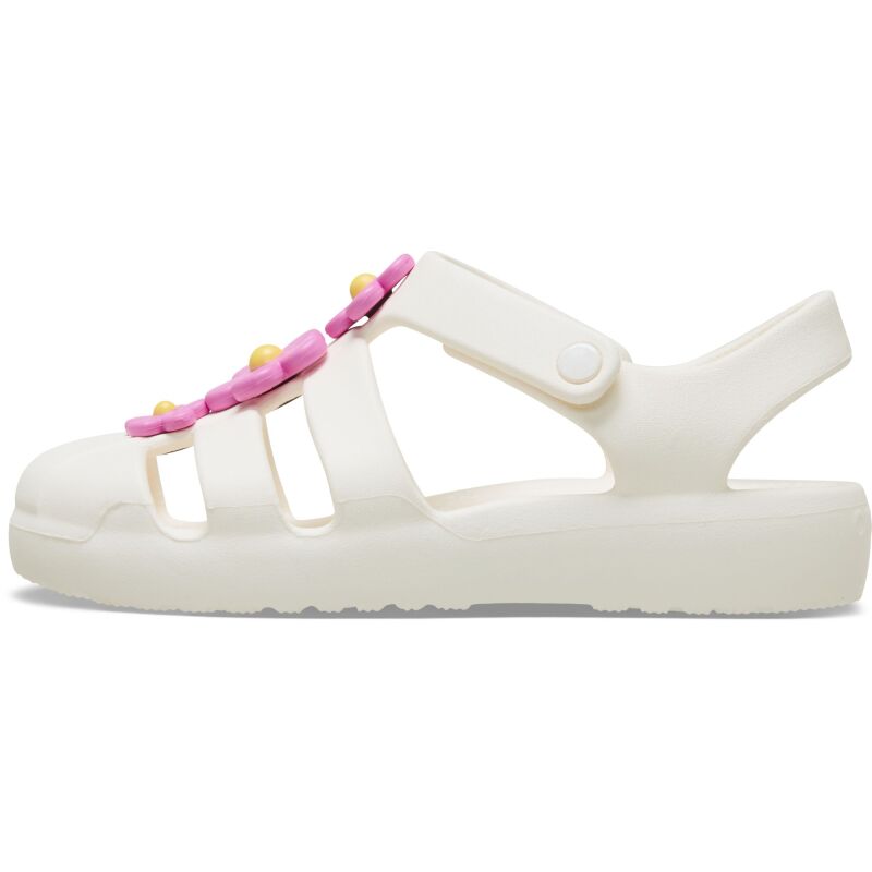 Crocs™ Classic Flower Fisherman Kid's Chalk
