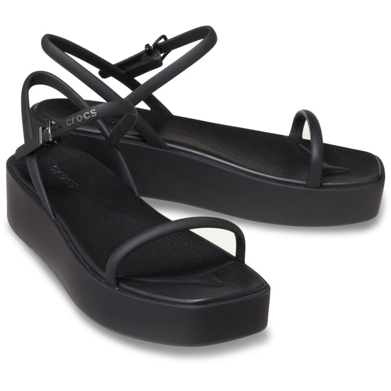 Crocs™ Miami Platform Y Strap Sandal Black