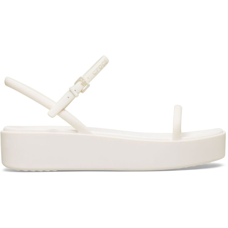 Crocs™ Miami Platform Y Strap Sandal Chalk