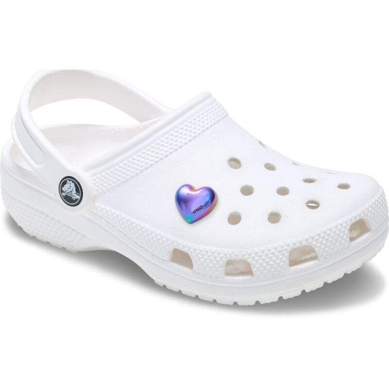 Crocs™ Jibbitz Iridescent Bubble Heart 
