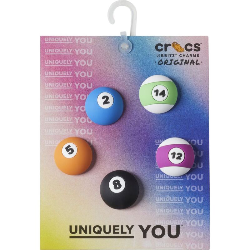 Crocs™ Jibbitz Billiard Balls 5 Pack 
