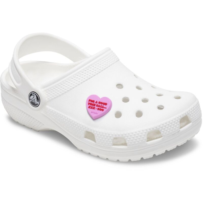 Crocs™ Jibbitz Call For a Good Time Heart 