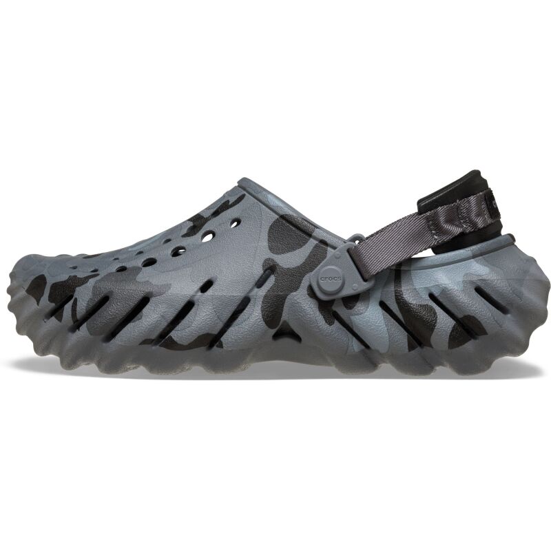 Crocs™ Echo Duck Camo Clog Charcoal/Black