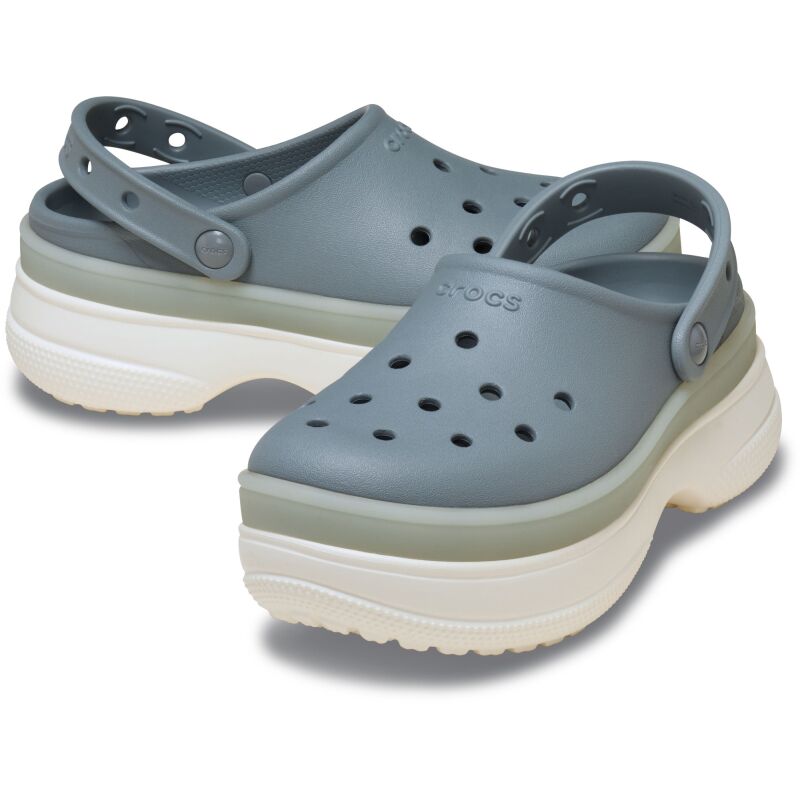 Crocs™ Classic Frosted Stacked Clog Concrete