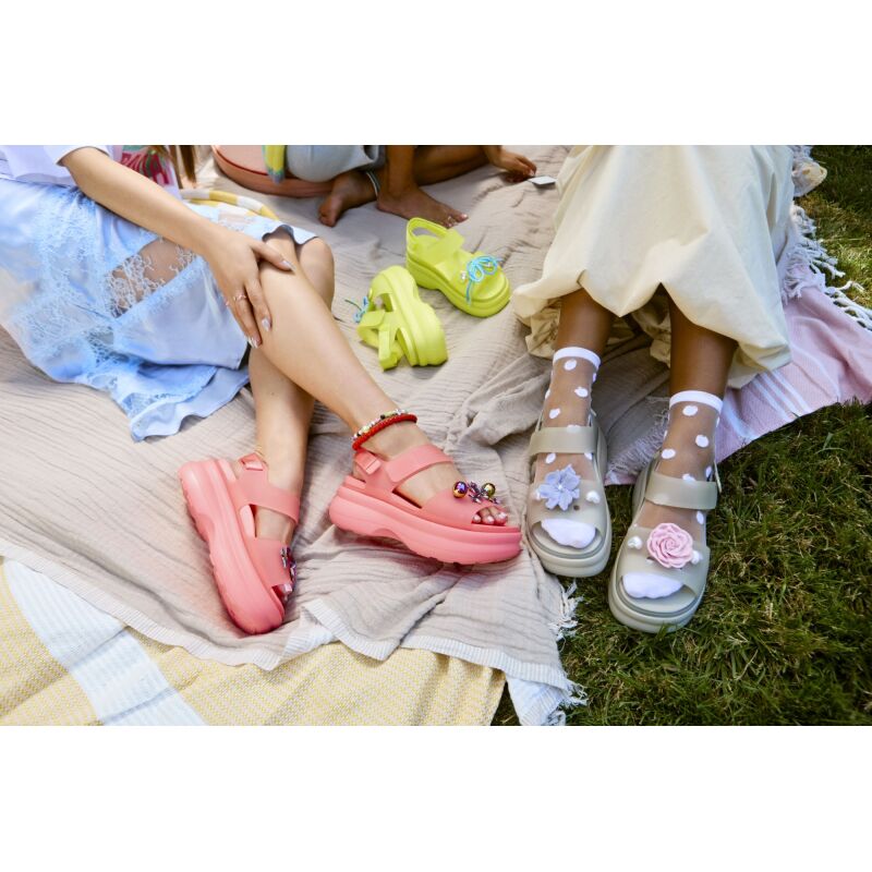 Crocs™ Soho Frosted Y Strap Sandal Meteor