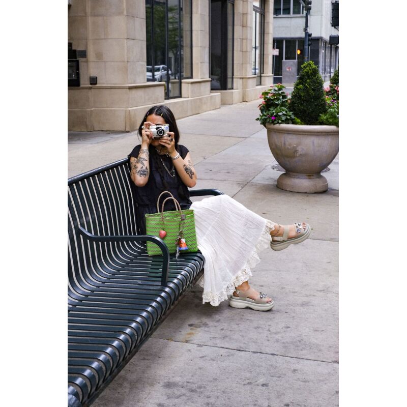 Crocs™ Soho Frosted Y Strap Sandal Meteor