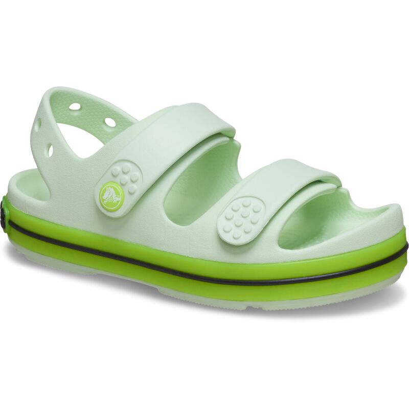 Crocs™ Crocband Cruiser Neon Band Sandal Kids' Apple Ice