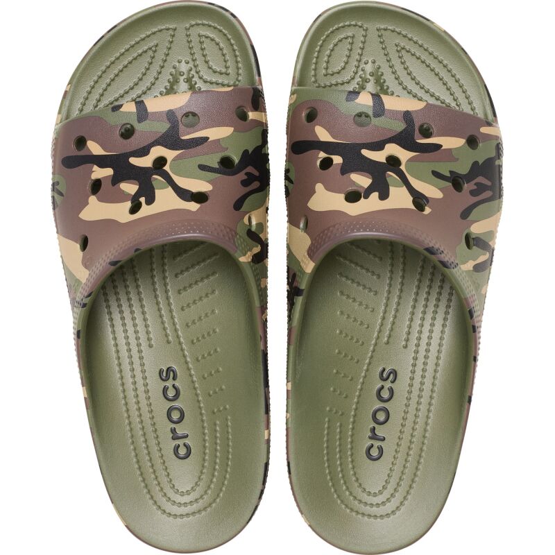 Crocs™ Saturday Camouflage Slide Men's Army Green/Multi