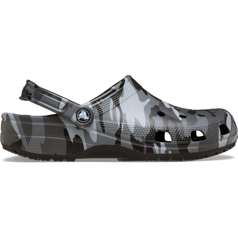 Crocs™ Classic Camouflage Clog Black/Slate Grey