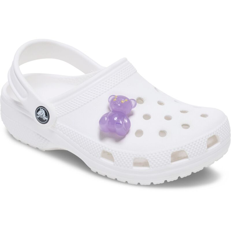 Crocs™ Jibbitz Purple Festival Bear 