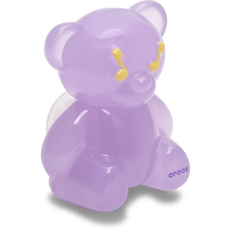 Crocs™ Jibbitz Purple Festival Bear 