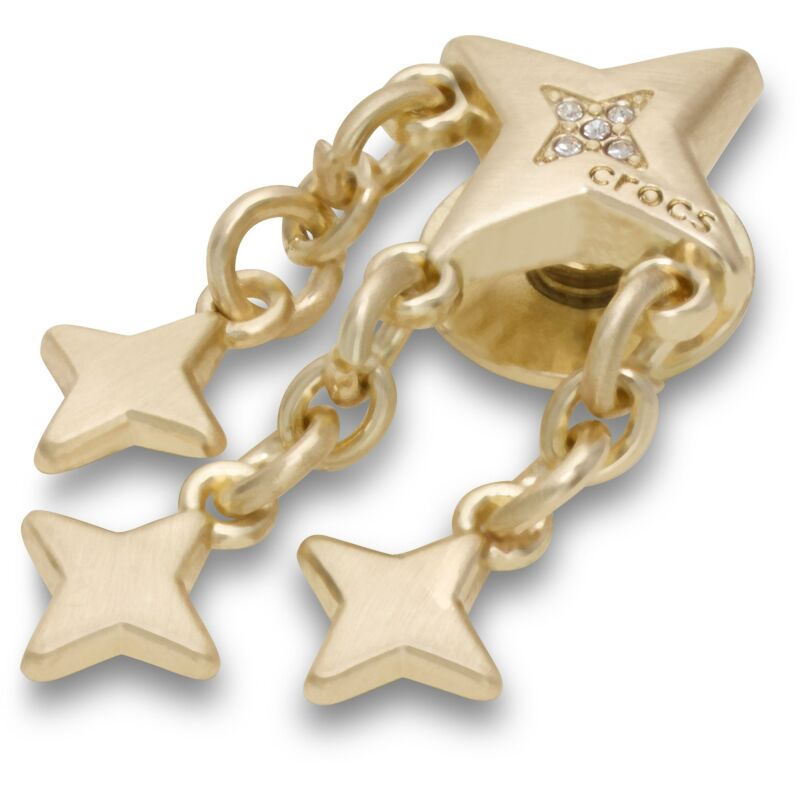 Crocs™ Jibbitz Gold and Star Dangle 