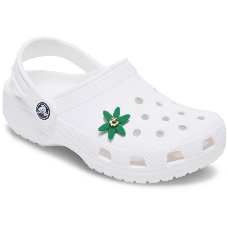 Crocs™ Jibbitz Retro Green Spinner Flower 