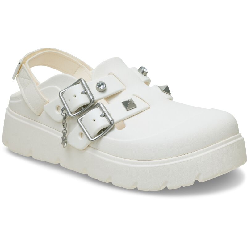 Crocs™ Loaferette Star Studded Clog Women's Chalk