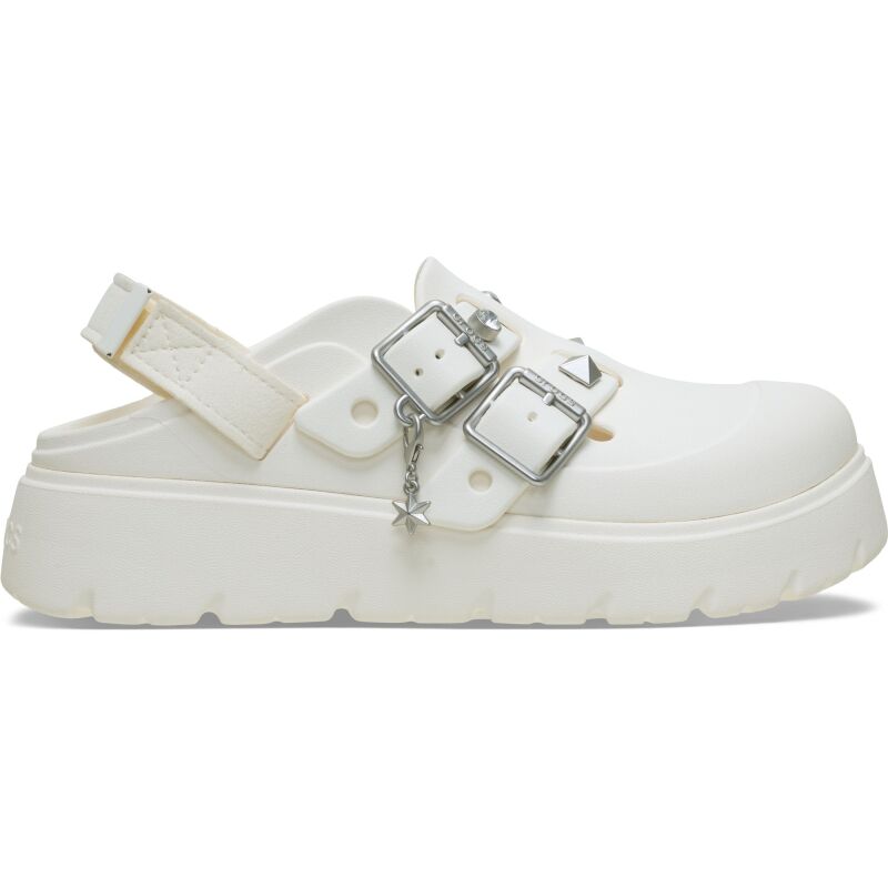 Crocs™ Loaferette Star Studded Clog Women's Chalk