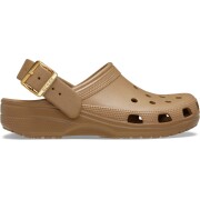 Crocs™ Classic Metallic Buckle Clog Sepia